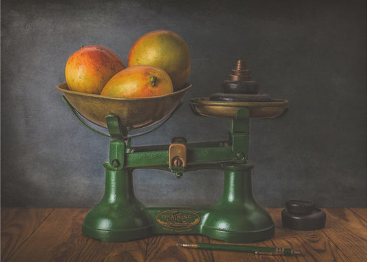 Kolme mangoa, kiitos | Julisteet - Taidevedokset