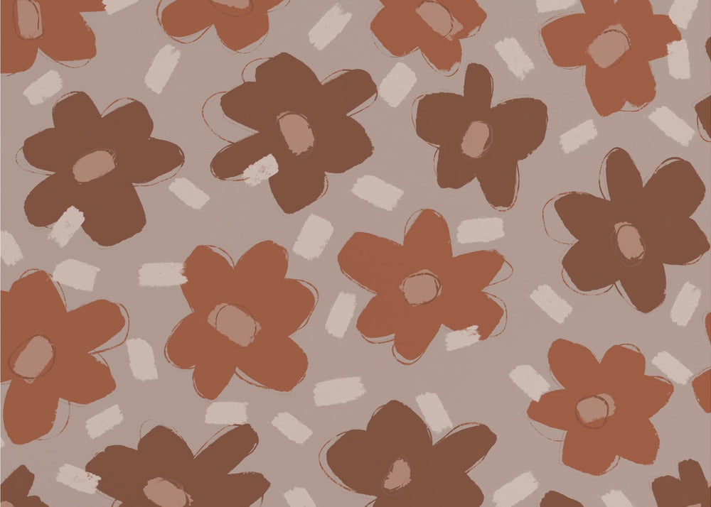 Flores pastel | Papel Pintado Fotográfico