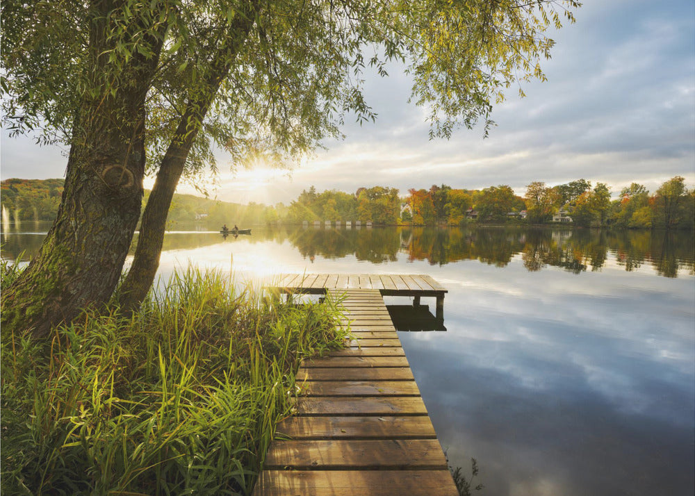 Hyvää huomenta laituri | Julisteet - Taidevedokset