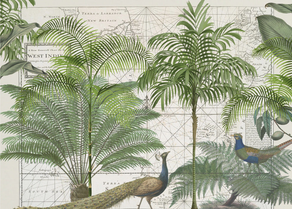 Tropical Empire No6 | Wallpaper