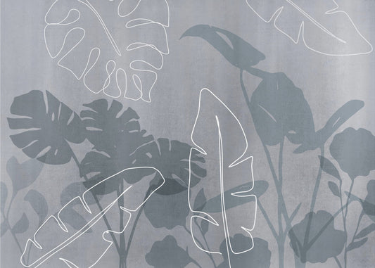 Abstrakte Botanik und Linie | Fototapeten