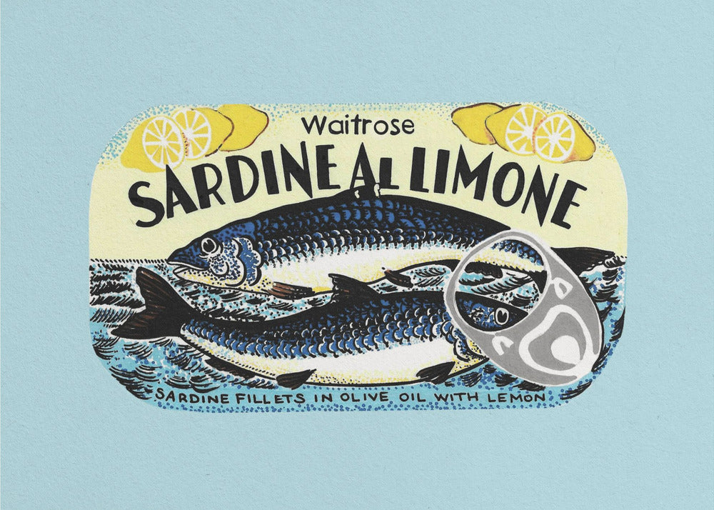 Sardiinit sitruunalla | Canvastaulut