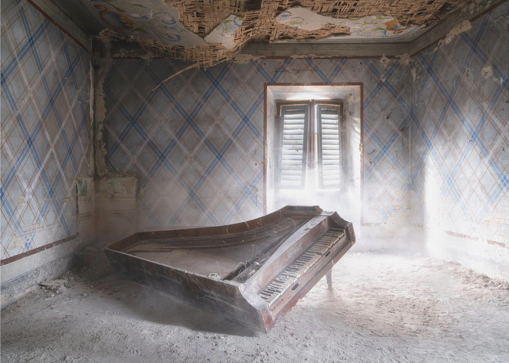 Ødelagt klaver | Lærredsbilleder