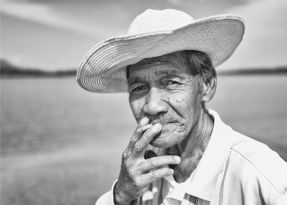 Viejo pescador | Impresiones en Lienzo