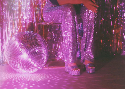 Glitzernde Disco-Vibes | Leinwand-Bilder