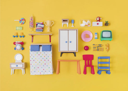 Puppenhauskind S Zimmer | Leinwand-Bilder