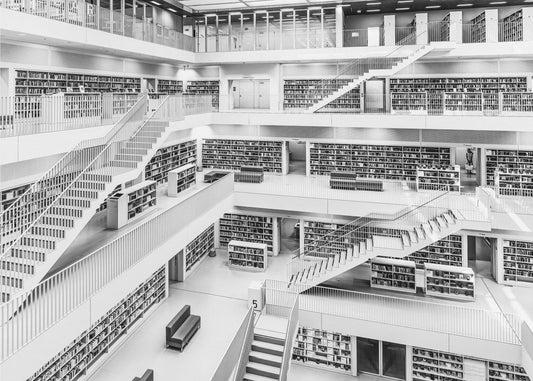 Stuttgartin kirjasto | Valokuvatapetit
