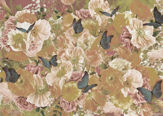 Kesätuuli Seepia | Valokuvatapetit