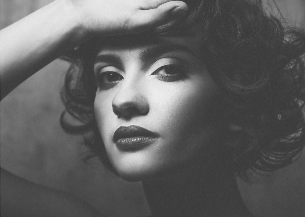 Marion ist bei den Dreharbeiten zu einem Film | Leinwand-Bilder