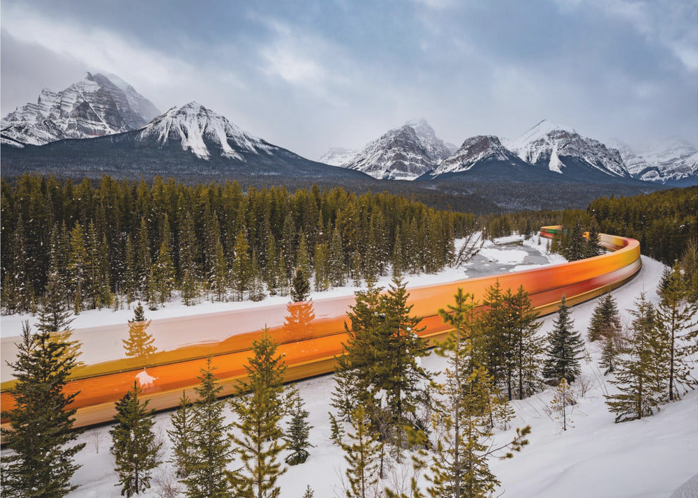 Morantin käyrä talvella | Canvastaulut