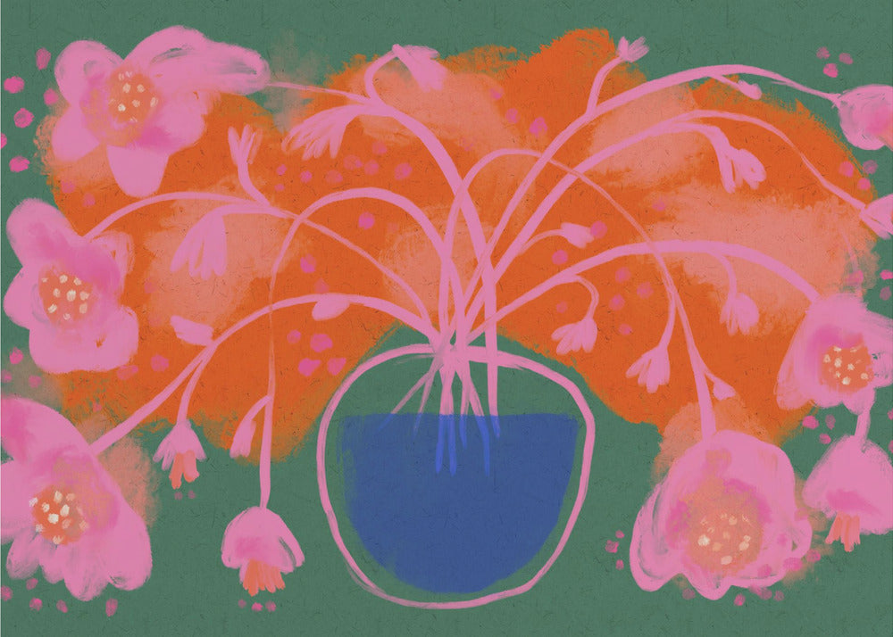 Floral Burst Symphonie | Poster