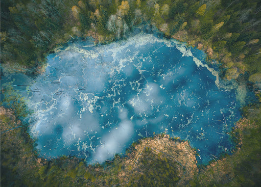 Chmury w lustrze | Wydruki na łótnie