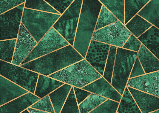 Głęboki szmaragd | Fototapeta