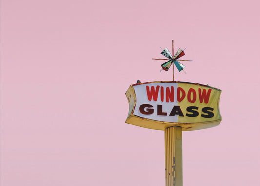 Różowy, starburstowy, zabytkowy znak | Wydruki na łótnie