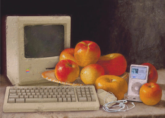 Ajattele omenoissa | Canvastaulut