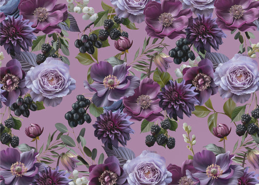 Gotycki_Fioletowy | Fototapeta