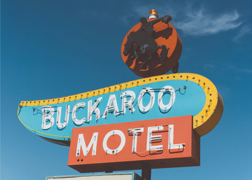 Motel Buckaroo | Stampe su Tela