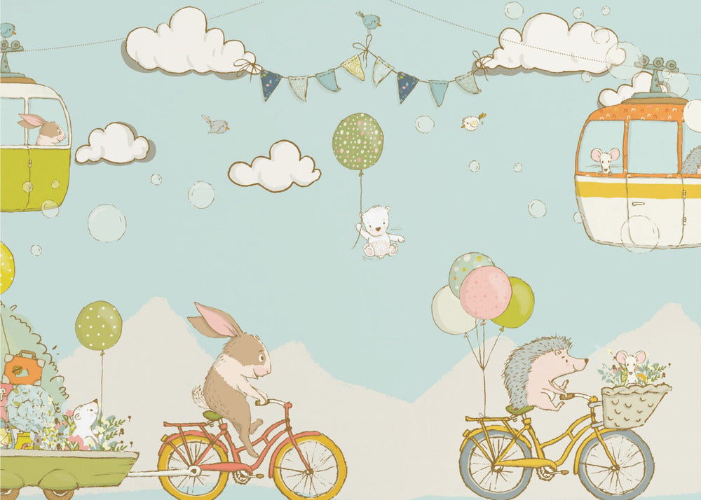 ¡Aquí vamos! Arte | Papel Pintado Fotográfico