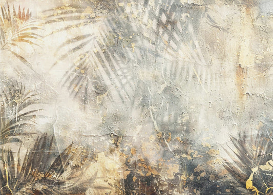 Lehdet Kukkataide Kuvitus 01 | Valokuvatapetit