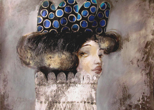 Błękitna Korona | Wydruki na łótnie