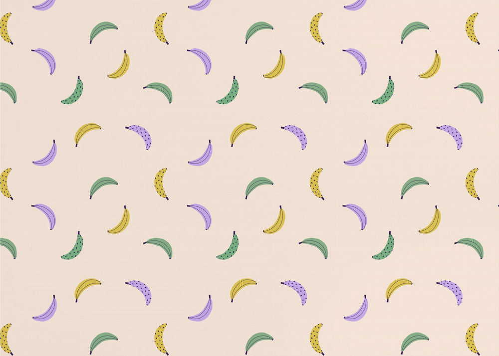 Bananer (mönsterdesign) | Fototapet