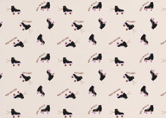 Roller Skates (pattern design) | Wallpaper