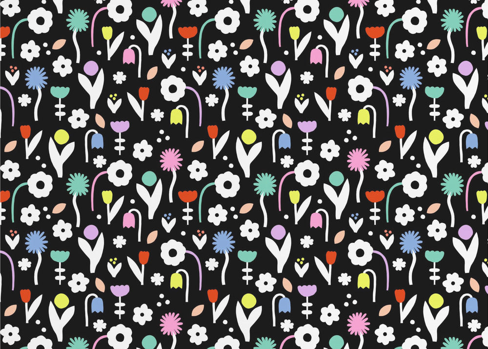 Blomster (mønsterdesign) | Fototapeter