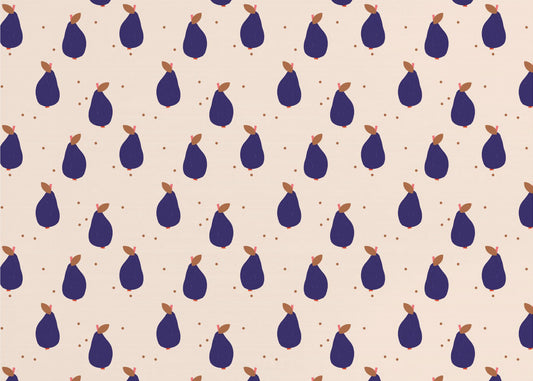 Happy Pears (pattern design) | Wallpaper
