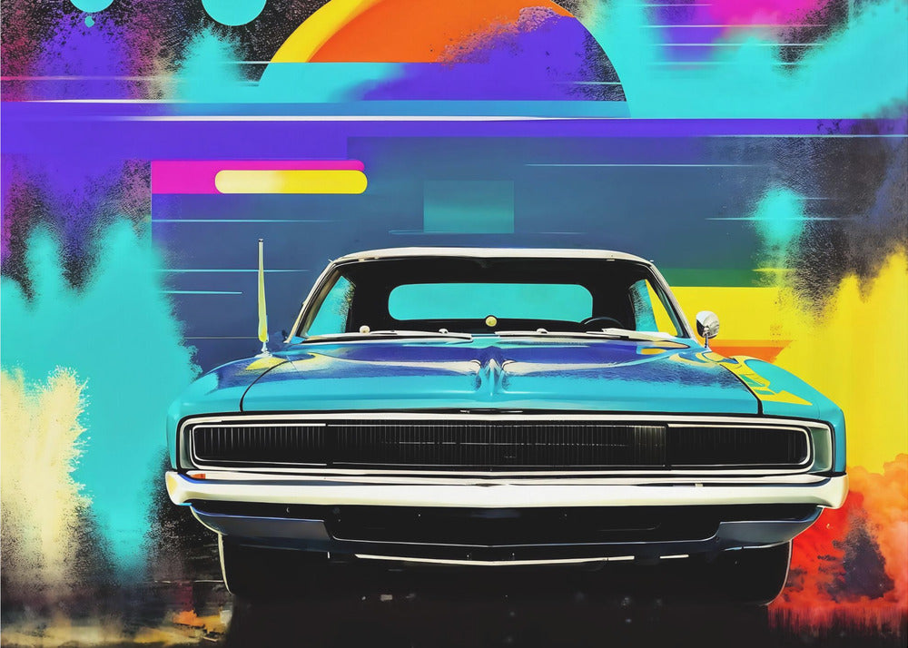 Graffiti machine series | Canvas
