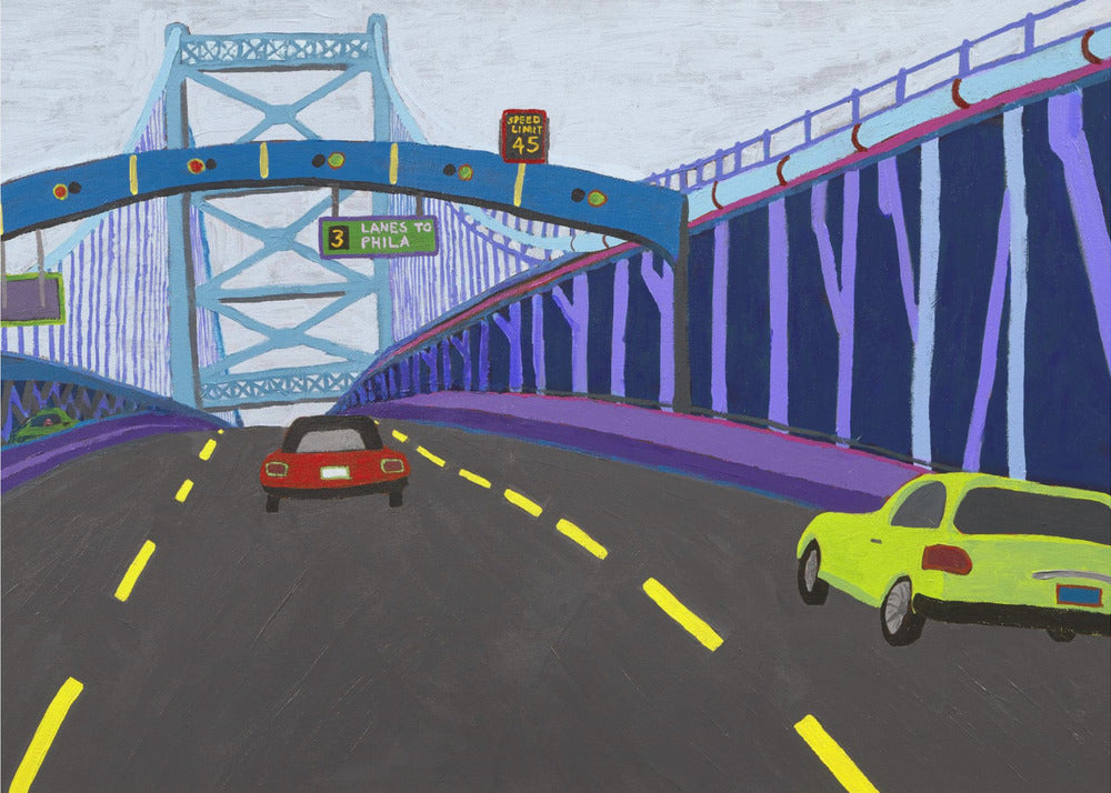 Most Bena Franklina | Wydruki na łótnie