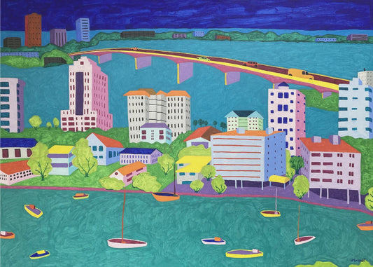 W drodze do St Armands | Wydruki na łótnie