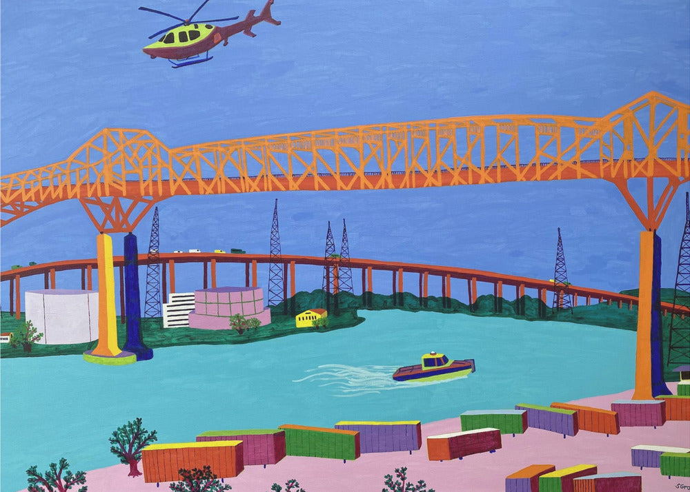 Trasa Pulaskiego Skyway | Wydruki na łótnie