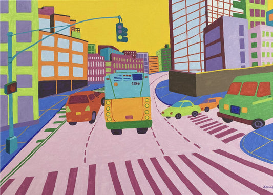 Zielone światło | Wydruki na łótnie