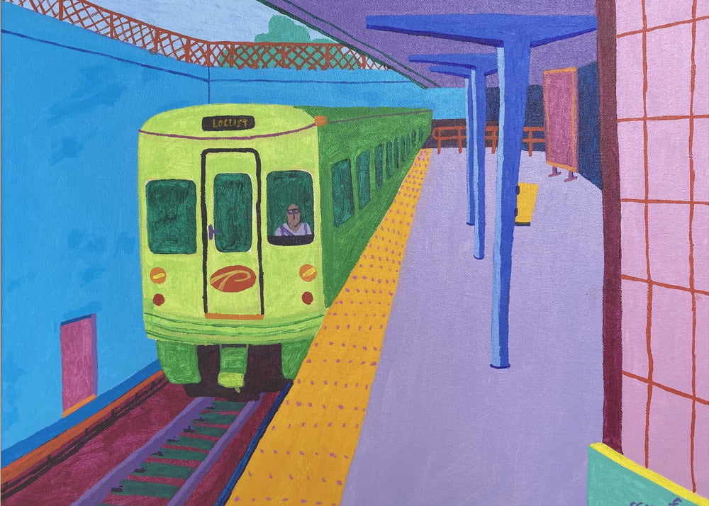 Pociąg do Filadelfii | Wydruki na łótnie