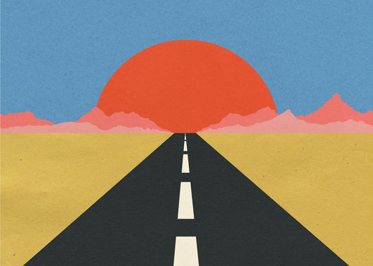 Road To Sun | Canvas