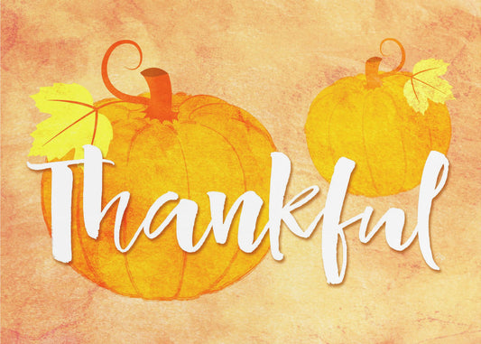 Dankbare Kürbisse | Poster