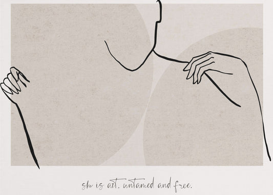 Elegant Silhouette | Poster