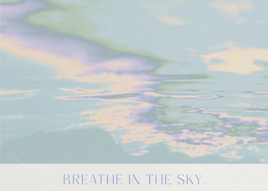 Verträumte Himmelsreflexion | Poster