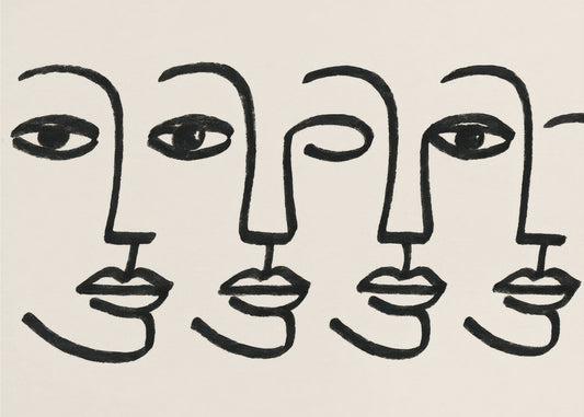 Faces in Harmony | Poster