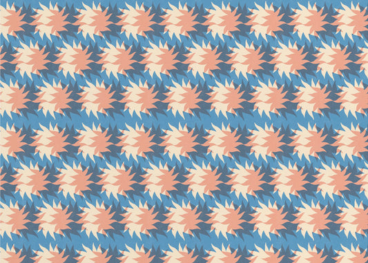 Cyanopatternno01 | Poster