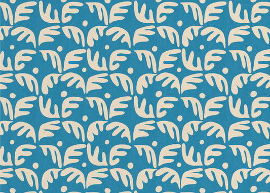 Cyanopatternno04 | Poster