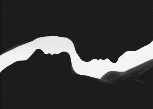 Kahden naisen profiilit | Canvastaulut