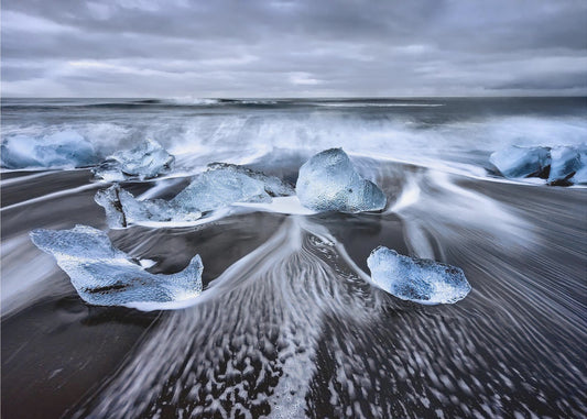 Siniset timantit | Valokuvatapetit