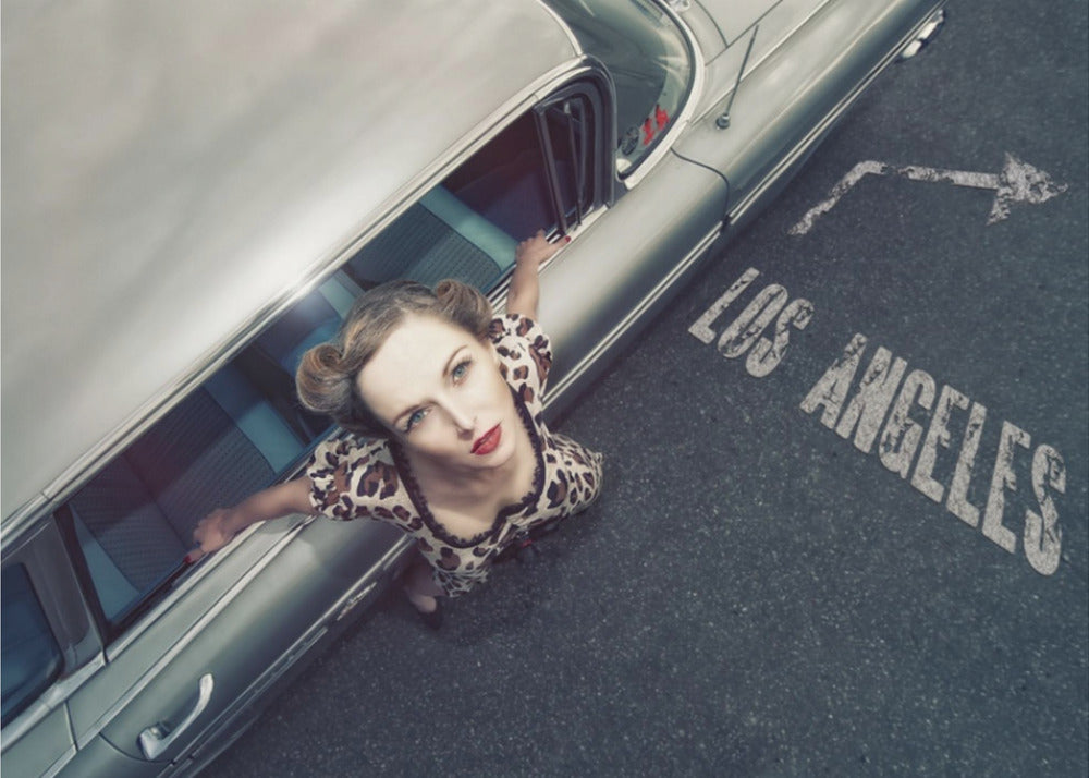 Droga Hollywood | Wydruki na łótnie