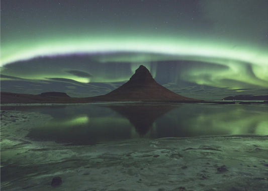 Kirkjufell Aurora | Valokuvatapetit