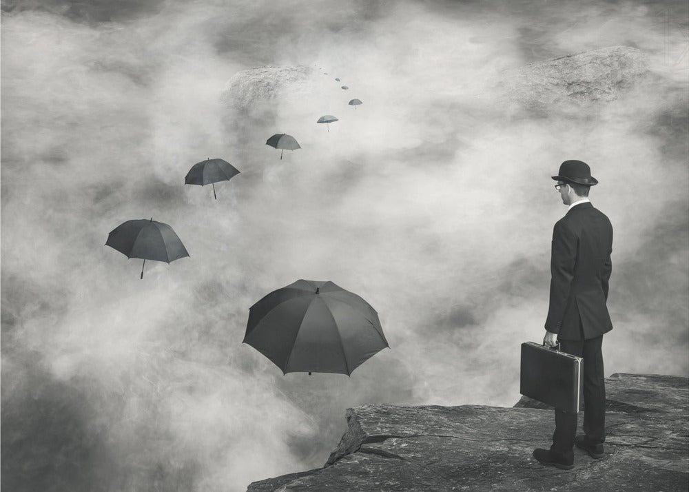 Vähemmän kuljettu tie | Julisteet - Taidevedokset