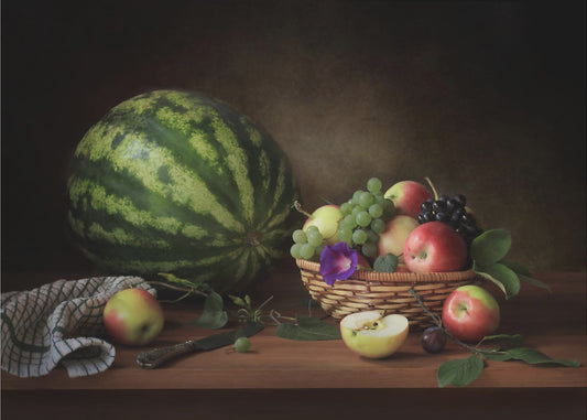 Con bayas y frutas | Posters  - Impresiones de Arte