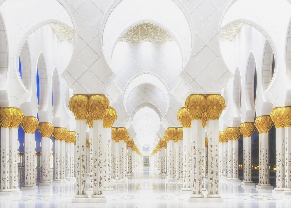 Valkoinen ja kulta | Julisteet - Taidevedokset