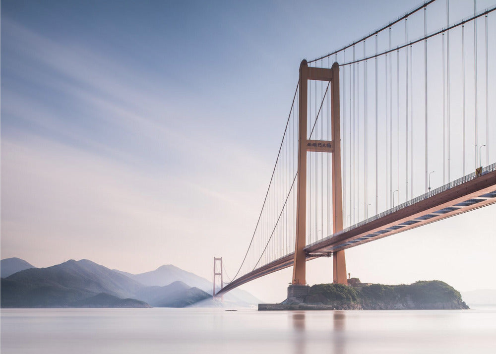 Puente Xihou y Bahía de la Luna | Posters  - Impresiones de Arte