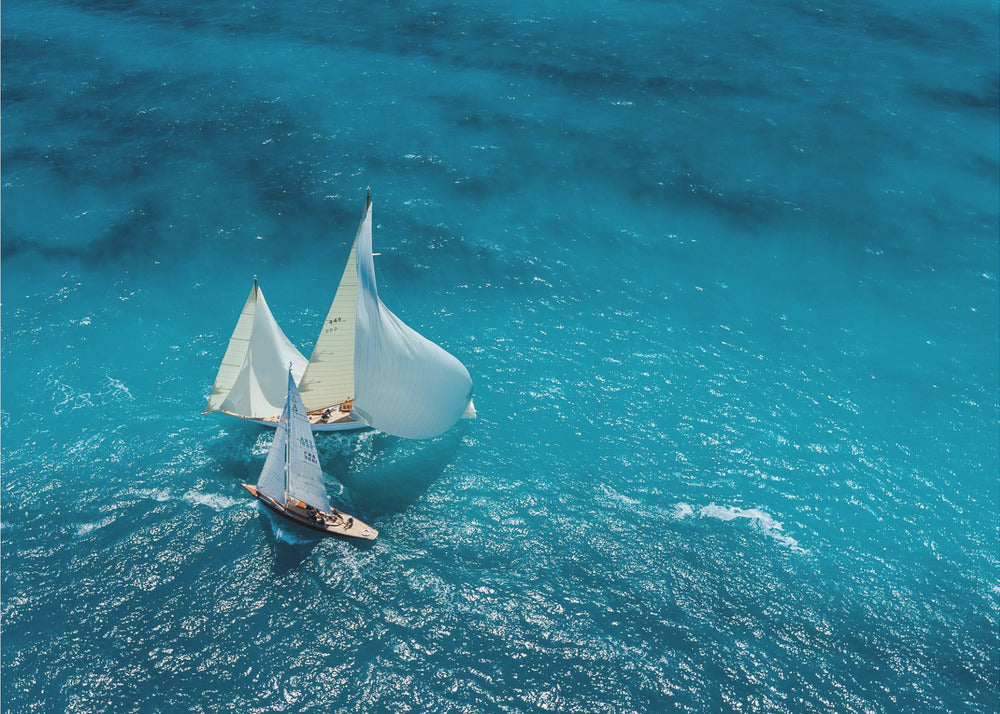 Blaue Kreuzung | Poster - Kunstdruck